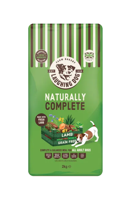 Laughing Dog Naturally Complete Dog Food – Lamb