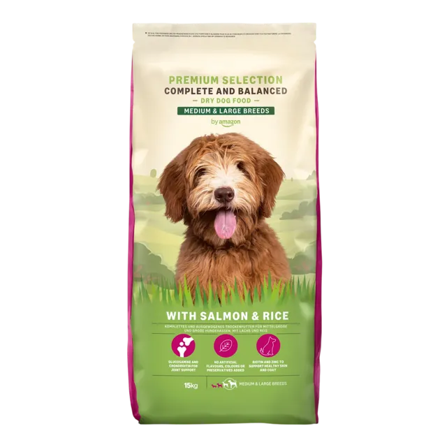 Lifelong Dry Adult for Medium & Large Breeds – Salmon & Rice