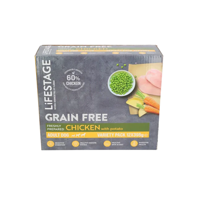 Lifestage Adult Dog Grain Free Wet – Chicken and Potato