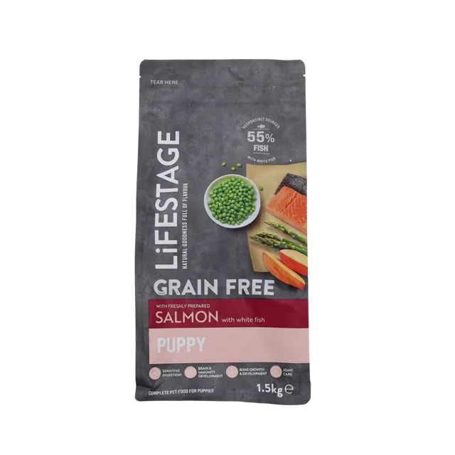 Lifestage Grain Free Puppy Dry Food – Salmon with Haddock