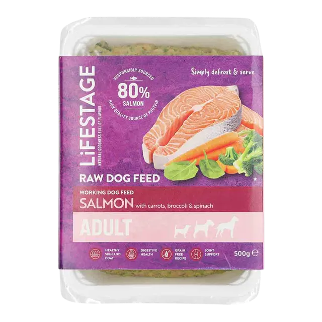 Lifestage Raw Adult – Salmon