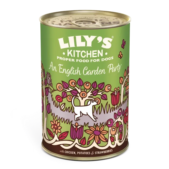 Lily's Kitchen Tins Adult – An English Garden Party