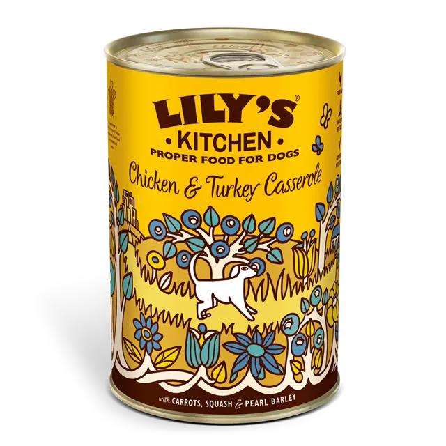 Lily's Kitchen Tins Adult – Chicken & Turkey Casserole