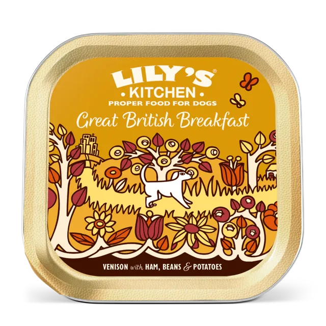 Lily's Kitchen Trays Adult – Great British Breakfast