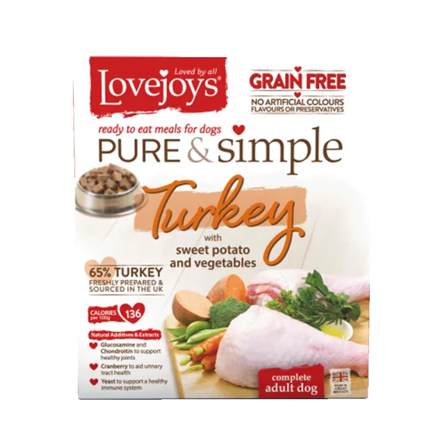 Lovejoys Pure & Simple Wet Adult – Turkey