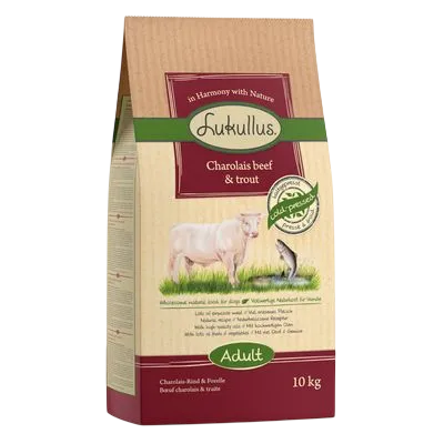 Lukullus Adult Dry – Charolais Beef & Trout
