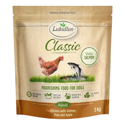 Lukullus Classic Adult Dry – Chicken & Salmon