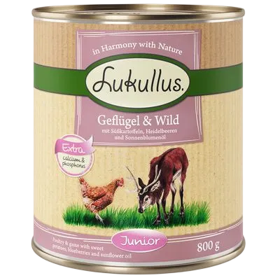 Lukullus Junior Tins – Poultry & Game