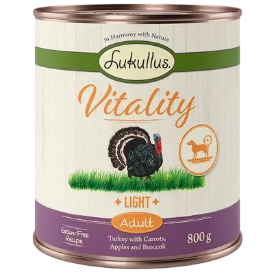 Lukullus Vitality Wet – Light Turkey (Grain-Free)