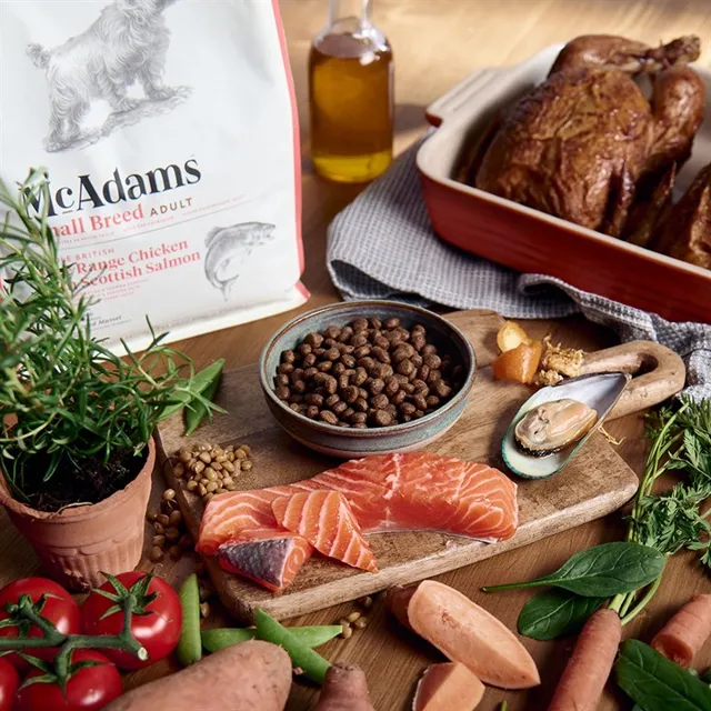 McAdams Small Breed – Free Range Chicken & Scottish Salmon
