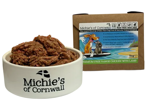 Michie's of Cornwall Premium Complete Puppy – Free Range/Organic Chicken with Lamb