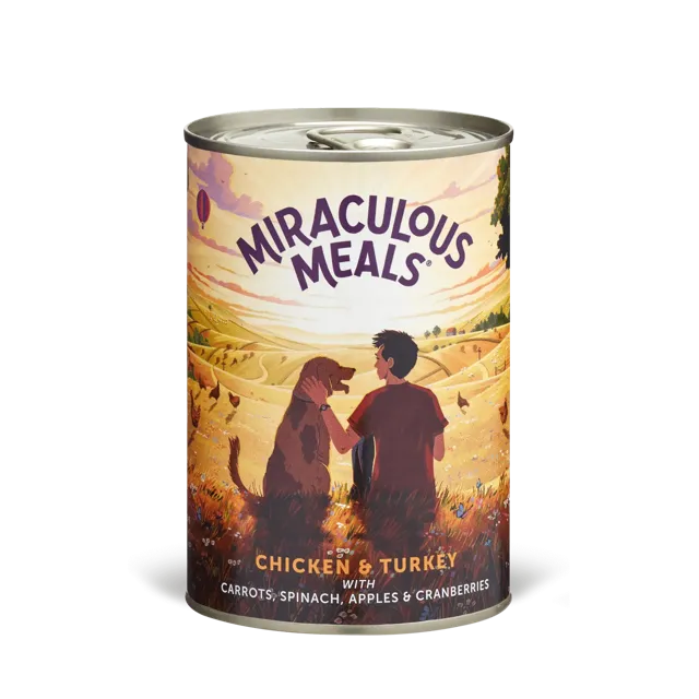 Miraculous Meals Adult Tins – Chicken & Turkey