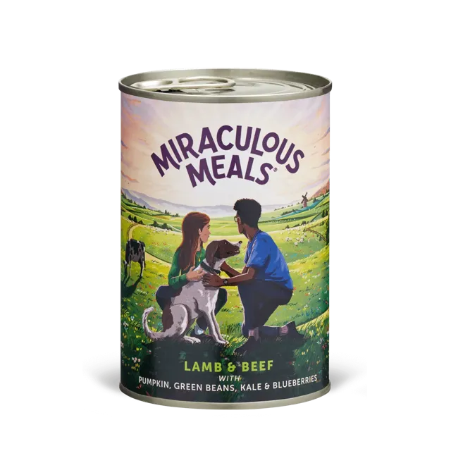 Miraculous Meals Adult Tins – Lamb & Beef