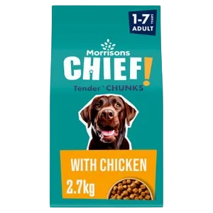 Morrisons Chief Semi-Moist Chunks – With Chicken
