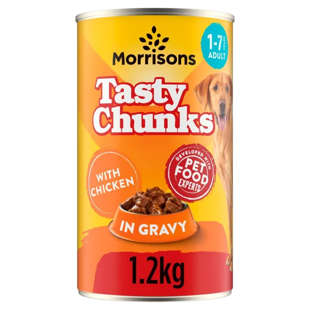 Morrisons Chief Tasty Chunks – In Jelly With Chicken (1.2kg)