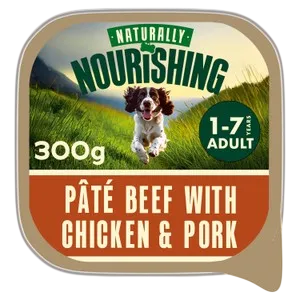 Morrisons Grain Free Pate Trays – Beef with Chicken & Pork