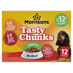 Morrisons Mixed Puppy Food in Jelly – —