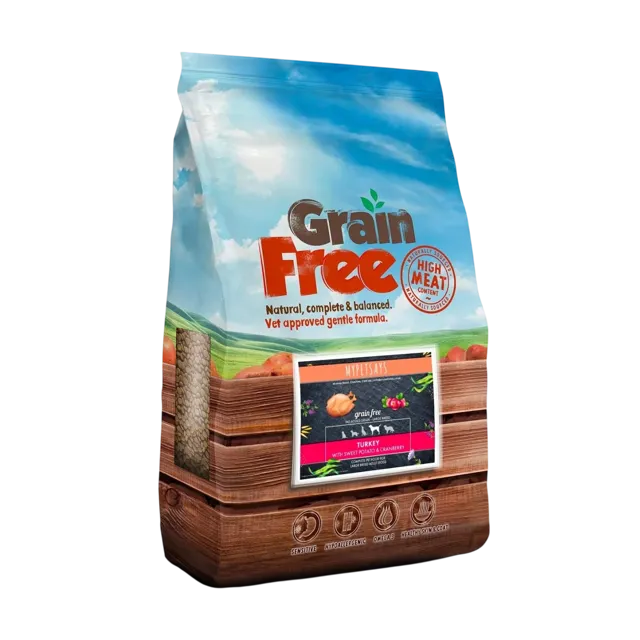 My Pet Says Grain Free Large Breed – Turkey, Sweet Potato & Cranberry