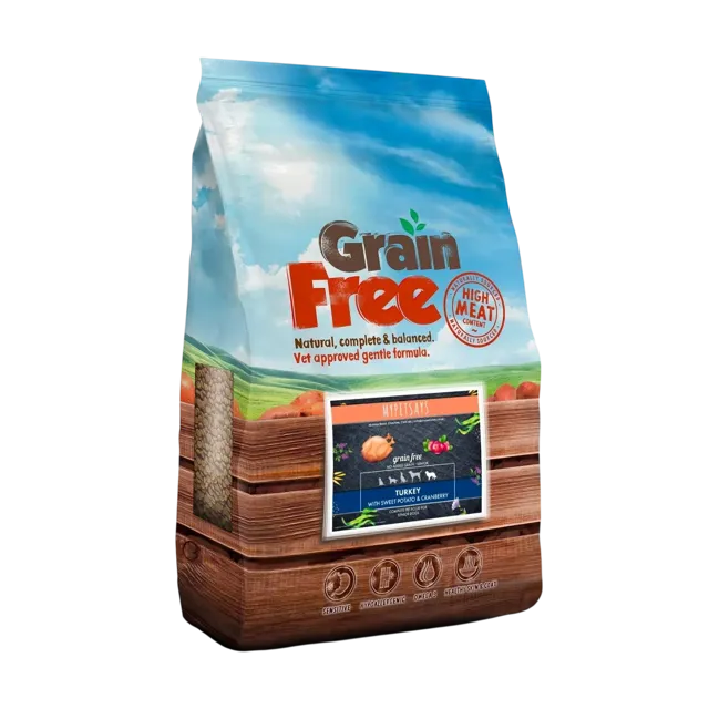 My Pet Says Grain Free Senior – Turkey, Sweet Potato and Cranberry