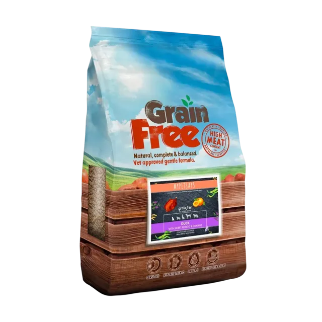 My Pet Says Grain Free Small Breed – Duck, Sweet Potato & Orange