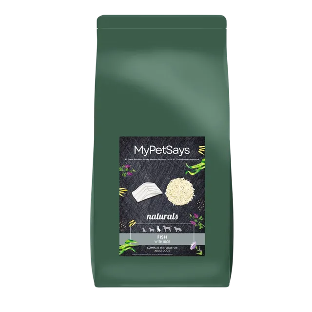 My Pet Says Naturals Adult – Fish & Rice