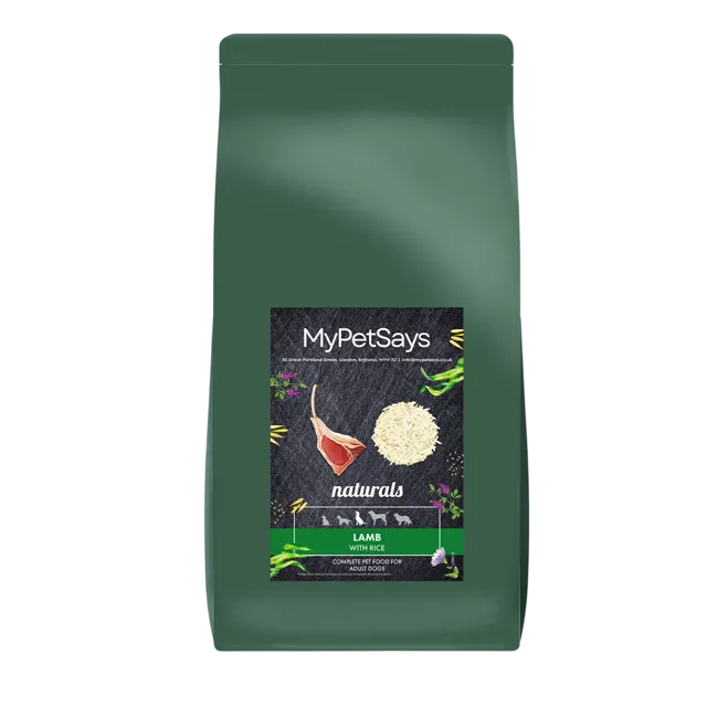 My Pet Says Naturals Adult – Lamb & Rice