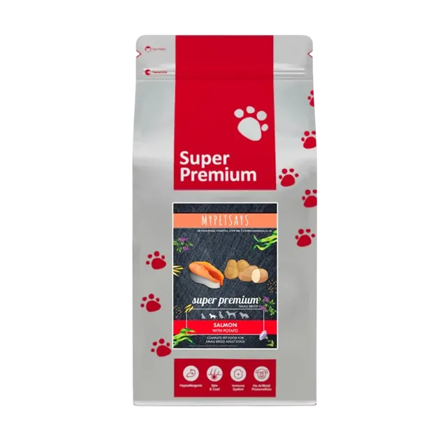 My Pet Says Super Premium Small Breed Adult – Salmon & Potato