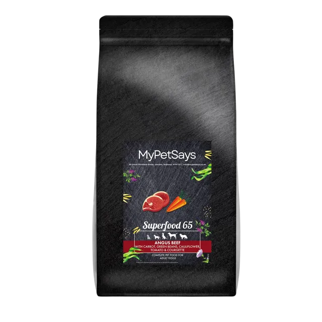 My Pet Says Superfood 65 Adult – Angus Beef