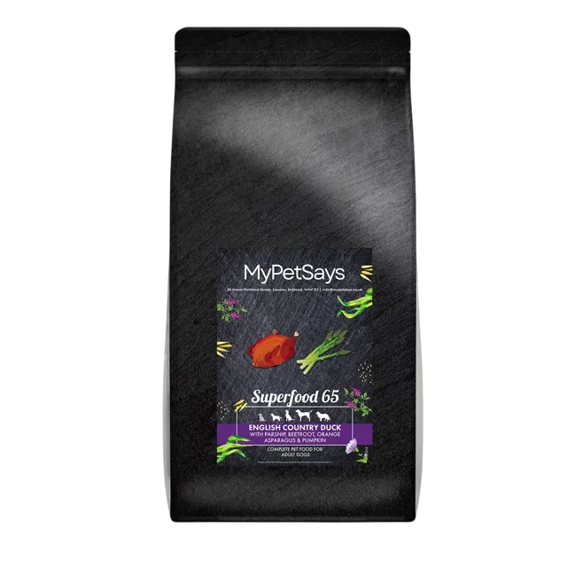 My Pet Says Superfood 65 Adult – English Country Duck