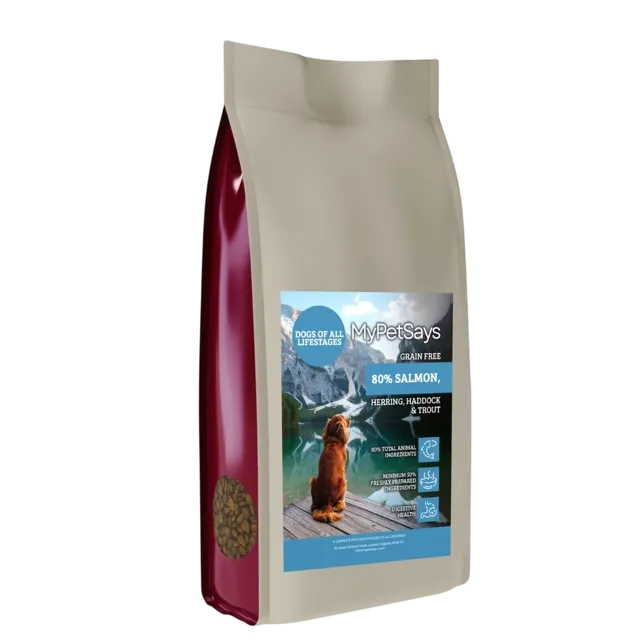 My Pet Says Wilderness 80 – Salmon, Herring, Haddock & Trout