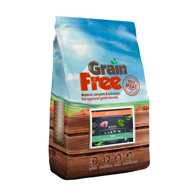 MyPetSays Grain Free – Tuna with Salmon, Sweet Potato & Broccoli