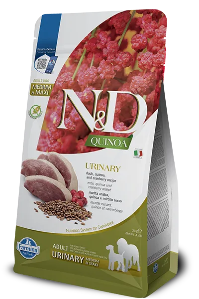 N&D Quinoa Medium & Maxi – Urinary