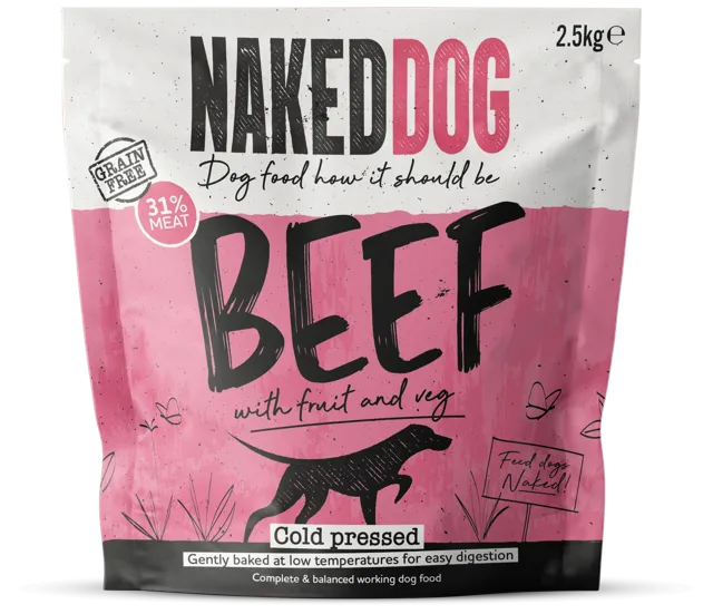 Naked Dog Cold Pressed – Beef