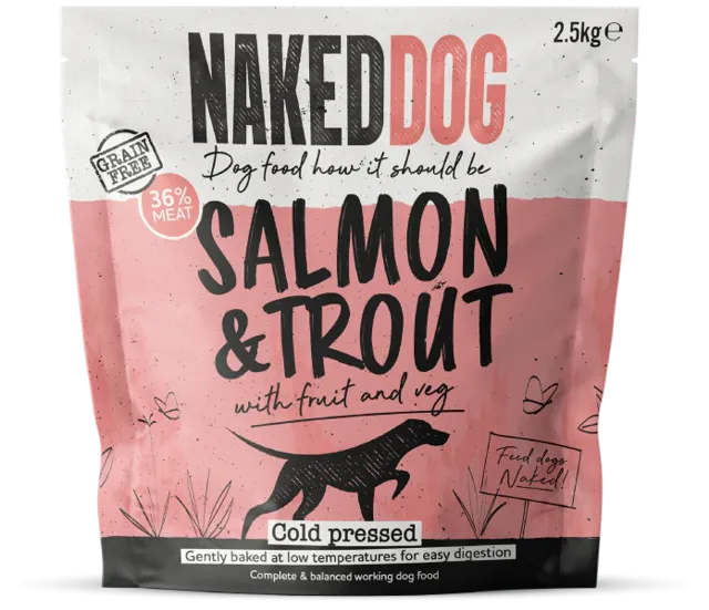 Naked Dog Cold Pressed – Salmon & Trout