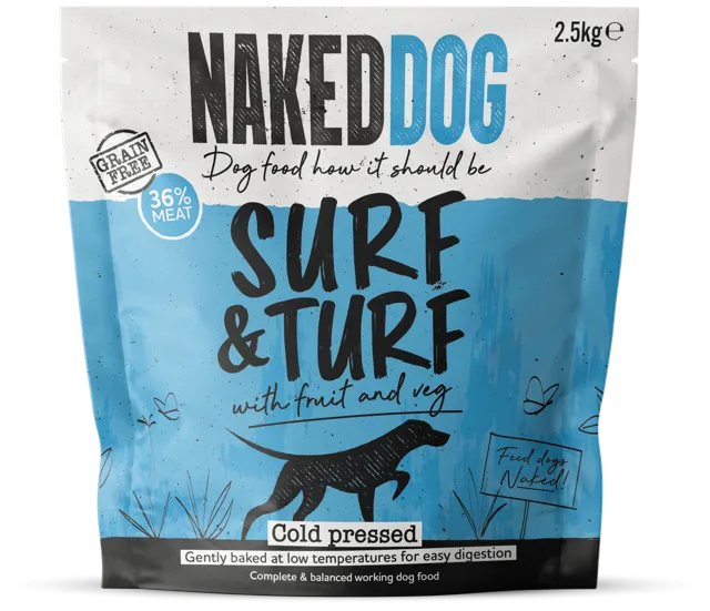 Naked Dog Cold Pressed – Surf & Turf