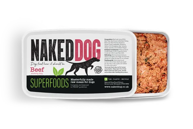 Naked Dog Superfoods – Beef