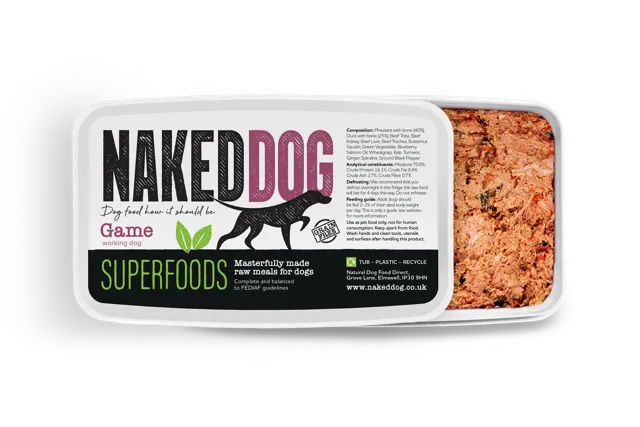Naked Dog Superfoods – Game