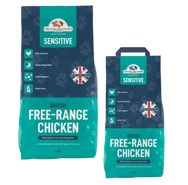 Natural Dog Food Company Sensitive – British Free-Range Chicken