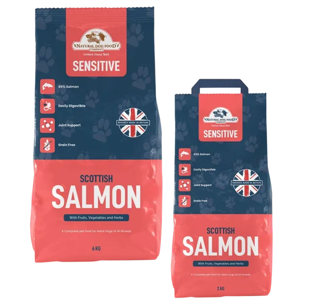 Natural Dog Food Company Sensitive – Scottish Salmon