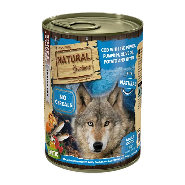 Natural Greatness Complete Wet Adult Light Cod – —
