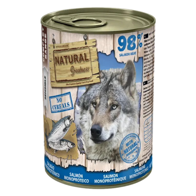 Natural Greatness Monoprotein Complete Wet Adult – Salmon