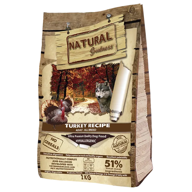 Natural Greatness Ultra Premium Adult – Turkey Recipe