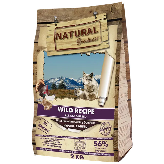 Natural Greatness Ultra Premium All Age & Breed – Wild Recipe