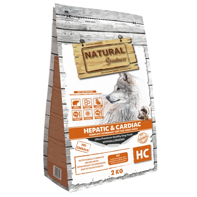 Natural Greatness Veterinary Dry – Hepatic & Cardiac