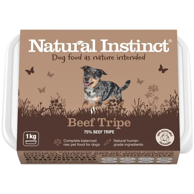 Natural Instinct Natural Range – Natural Beef Tripe