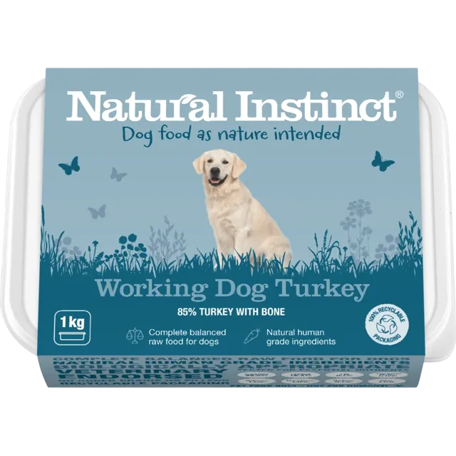 Natural Instinct Natural Working Dog Range – Turkey