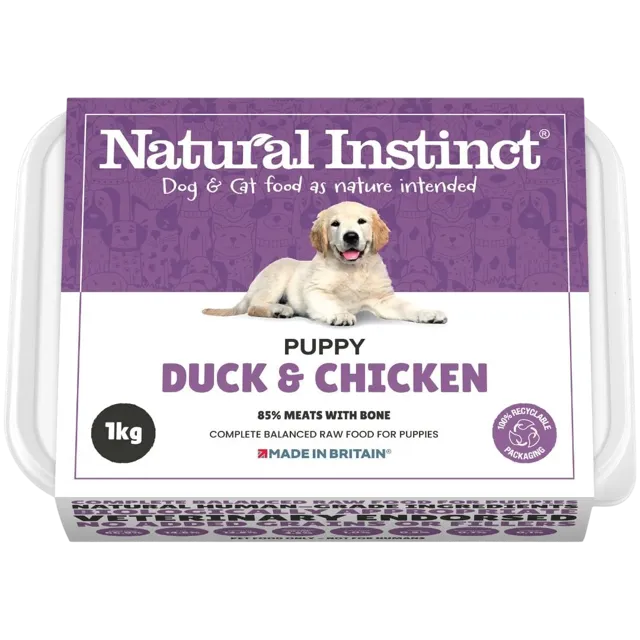 Natural Instinct Puppy – Duck and Chicken