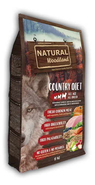 Natural Woodland Dry All Age & Breed – Country Diet