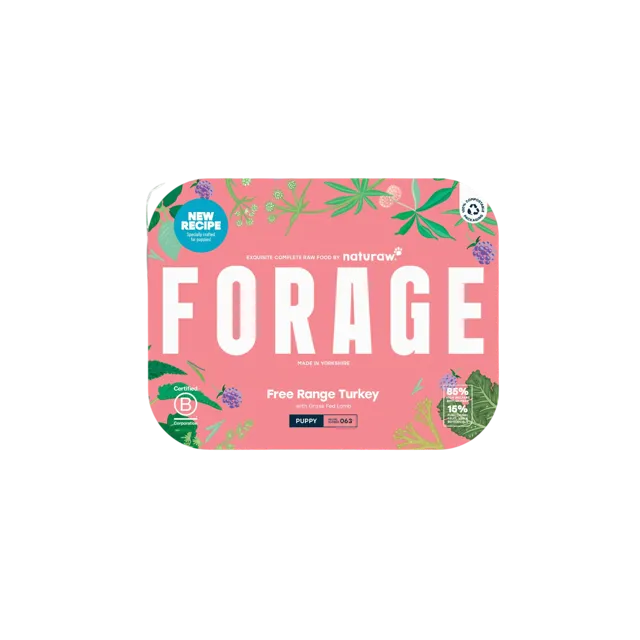 Naturaw Forage Puppy – Free Range Turkey