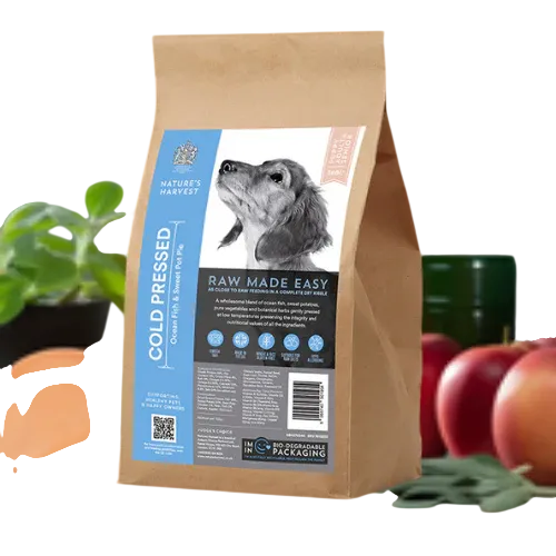 Nature's Harvest Cold Pressed Adult – Fish And Sweet Potato Pie